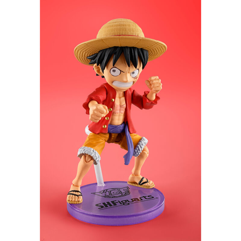 S.H. Figuarts Monkey D. Luffy World Collectable - Action Figure One Piece - TAMASHII NATIONS - Model Kit