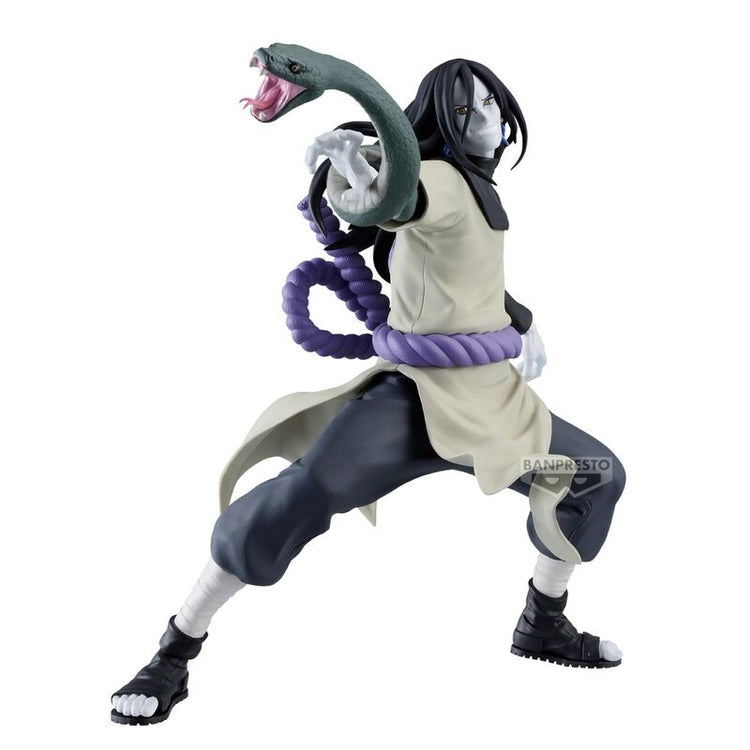 Action Figure Orochimaru Vibration Stars Naruto Shippuden 15cm - BANPRESTO - Model Kit