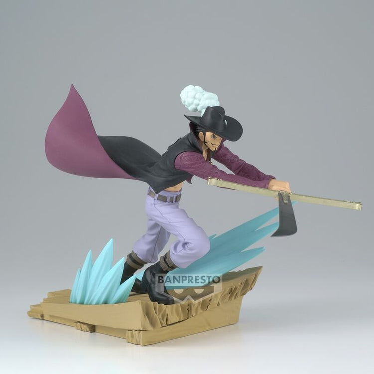 Figura Dracule Mihawk Senkozekkei - One Piece - 12cm - BANPRESTO - Model Kit