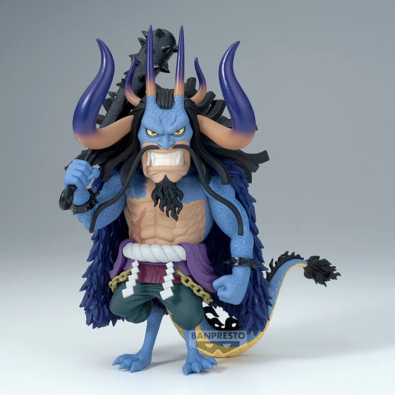 Kaido Mega World Collectable Figure - One Piece - 13cm - BANPRESTO - Model Kit