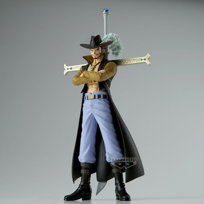 Figura Dracule Mihawk The Grandline Series - One Piece - 17cm - BANPRESTO - Model Kit