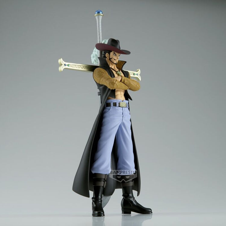 Figura Dracule Mihawk The Grandline Series - One Piece - 17cm - BANPRESTO - Model Kit