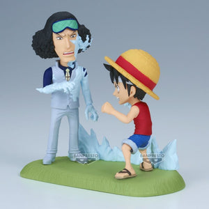 Action Figure Monkey D. Luffy vs Kuzan - World Collectable Figure - BANPRESTO - Model Kit
