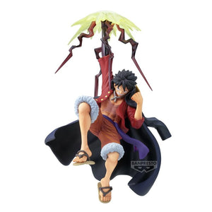 Monkey D. Luffy - Action Figure Battle Record - One Piece 15cm - BANPRESTO - Model Kit
