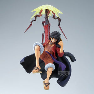 Monkey D. Luffy - Action Figure Battle Record - One Piece 15cm - BANPRESTO - Model Kit