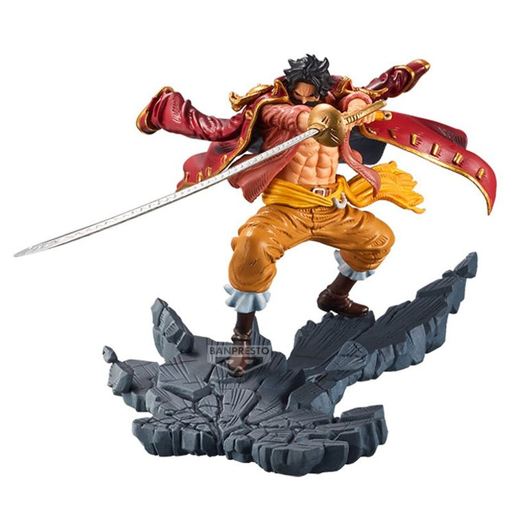 Gold D. Roger Action Figure Manhood - One Piece - 9cm - BANPRESTO - Model Kit