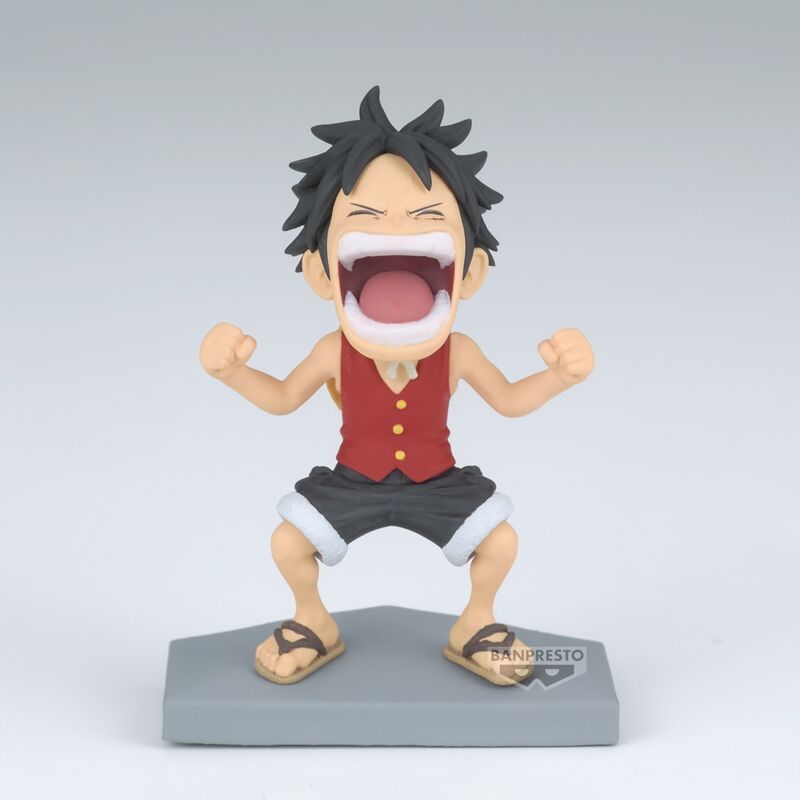Action Figure One Piece: Luffy & Nico Robin World Collectable 10cm - BANPRESTO - Model Kit