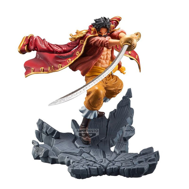 Gold D. Roger Action Figure Manhood - One Piece - 9cm - BANPRESTO - Model Kit