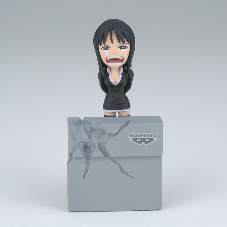 Action Figure One Piece: Luffy & Nico Robin World Collectable 10cm - BANPRESTO - Model Kit