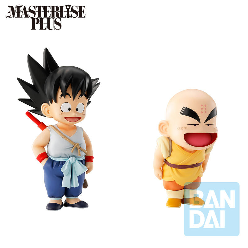 Action Figure Dragon Ball: Son Goku & Krillin Training - Ichibansho - BANPRESTO - Model Kit