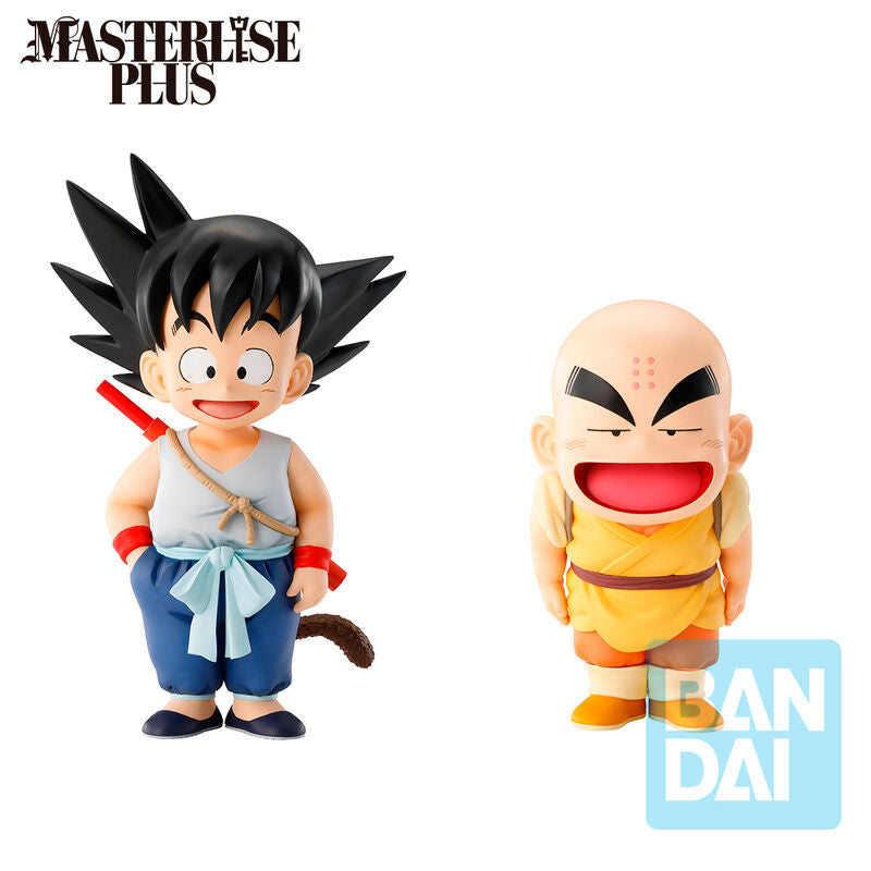 Action Figure Dragon Ball: Son Goku & Krillin Training - Ichibansho - BANPRESTO - Model Kit