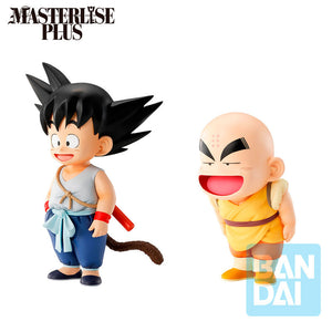 Action Figure Dragon Ball: Son Goku & Krillin Training - Ichibansho - BANPRESTO - Model Kit