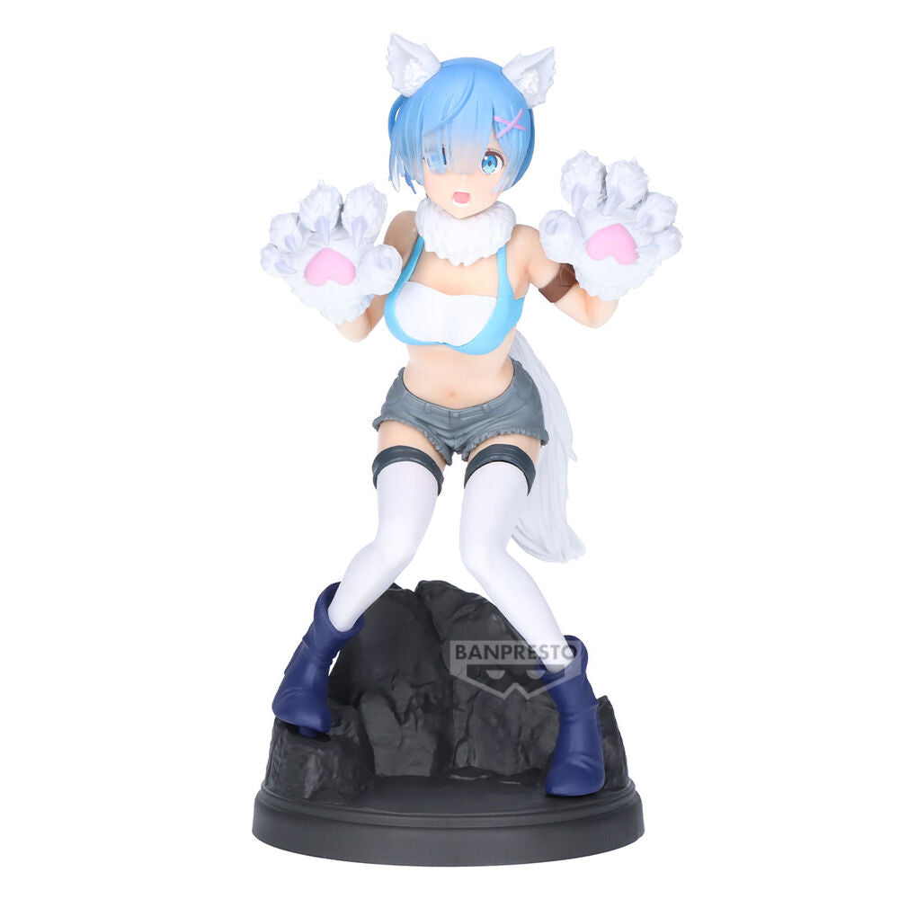 Figura Rem - Monsters Motions - Re:Zero - 22cm - BANPRESTO - Model Kit