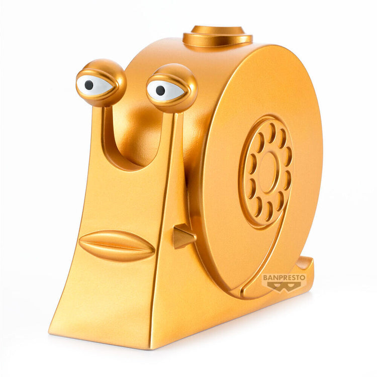 Figura Golden Den Den Mushi - One Piece - 9cm - BANPRESTO - Model Kit