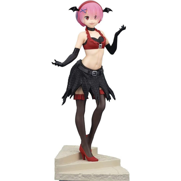 Figura Ram Espresto Monster Motions Re:Zero - Statuetta 22cm - BANPRESTO - Model Kit