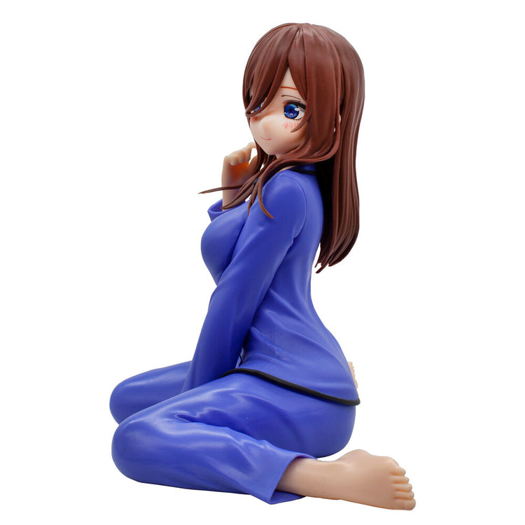 Miku Nakano Relax Time: Action Figure da 12cm de Le Quintuplette - BANPRESTO - Model Kit