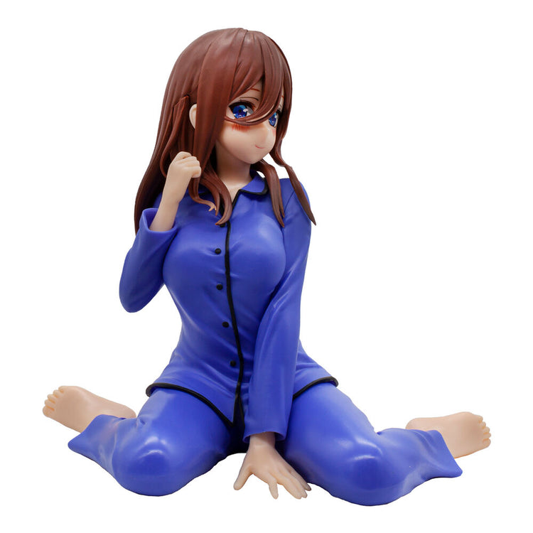 Miku Nakano Relax Time: Action Figure da 12cm de Le Quintuplette - BANPRESTO - Model Kit