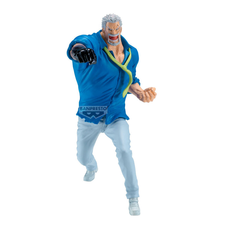 Monkey D. Garp - Action Figure Battle Record 15cm - One Piece - BANPRESTO - Model Kit