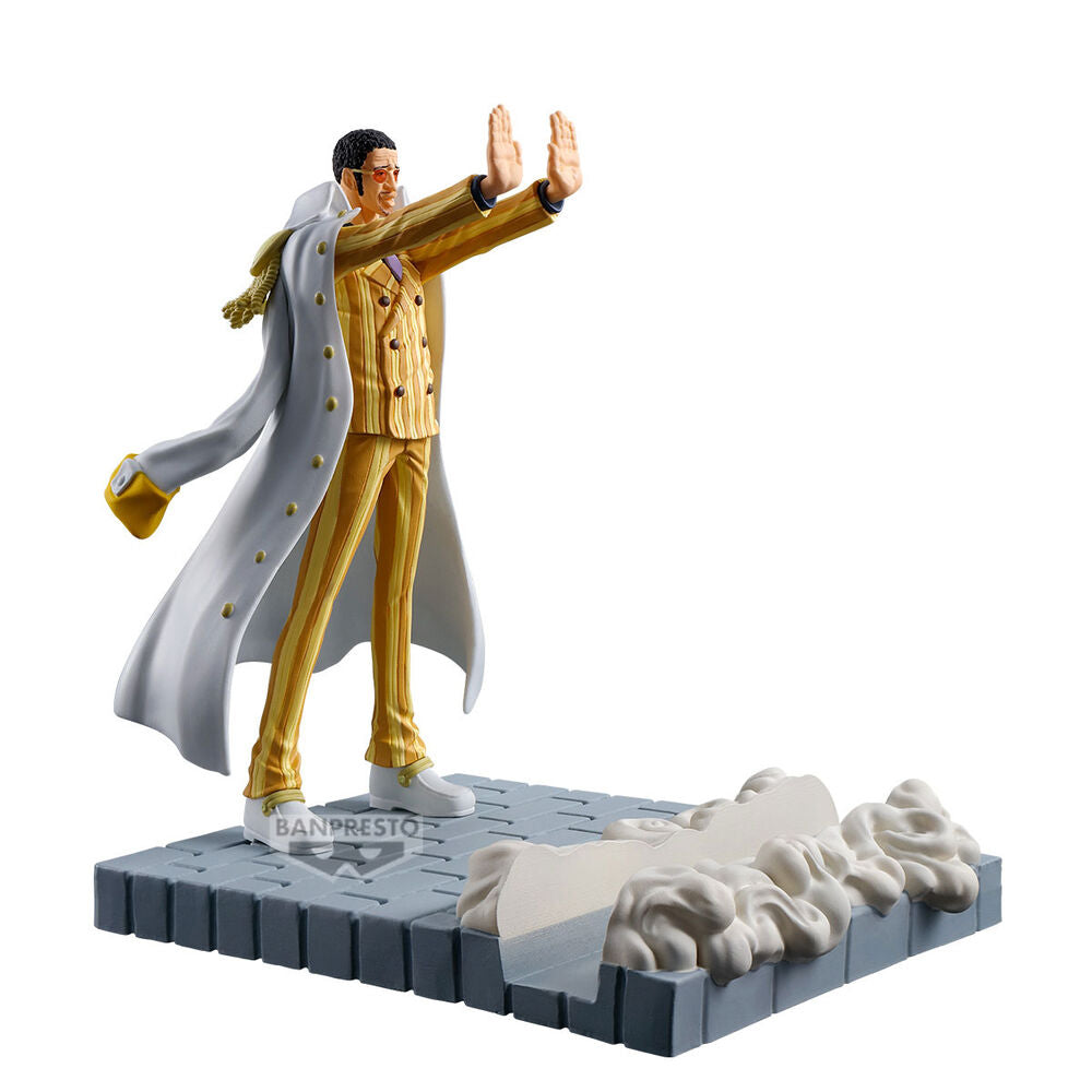Action Figure Kizaru Borsalino One Piece 12cm - Banpresto - BANPRESTO - Model Kit