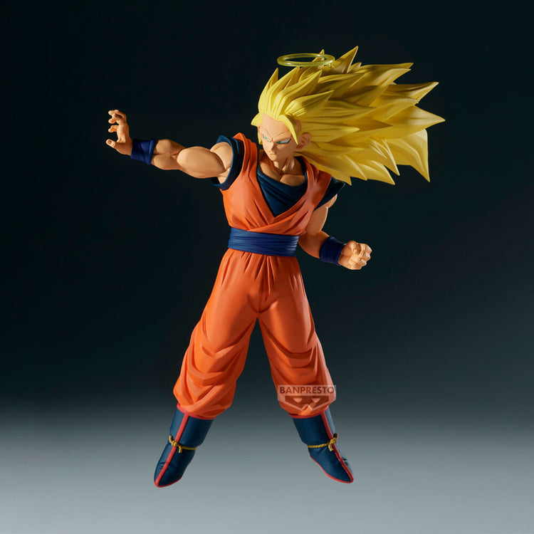 Action Figure Son Goku SSJ3 Match Makers Dragon Ball Z 17cm - BANPRESTO - Model Kit