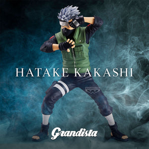 Action Figure Kakashi Hatake Grandista - Naruto Shippuden 23cm - BANPRESTO - Model Kit