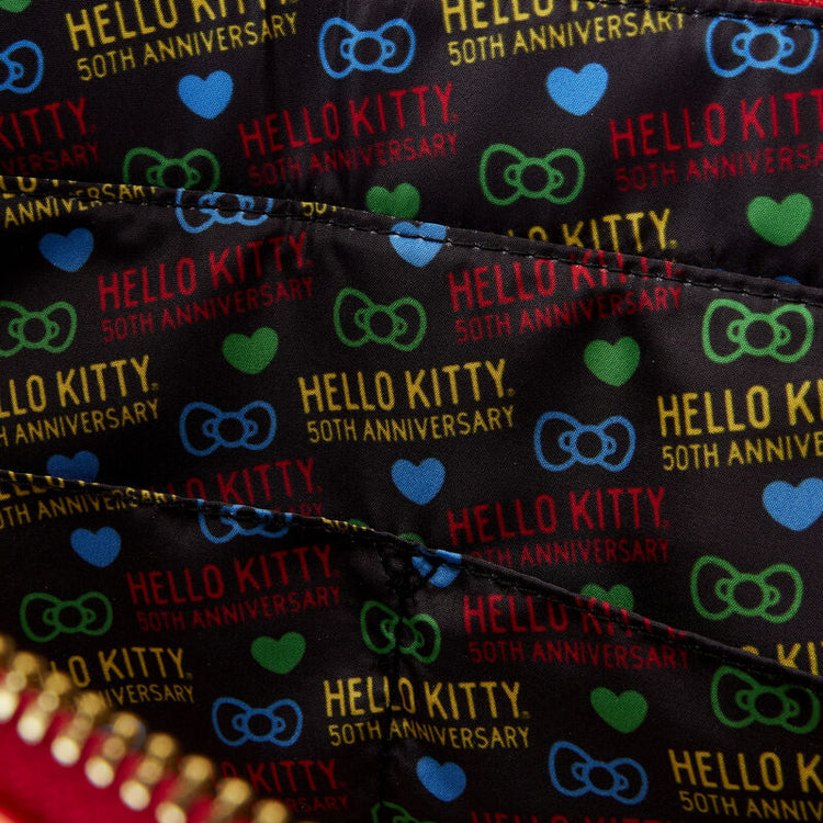 Borsa e Portafoglio Hello Kitty 50° Anniversario Loungefly - LOUNGEFLY - Model Kit