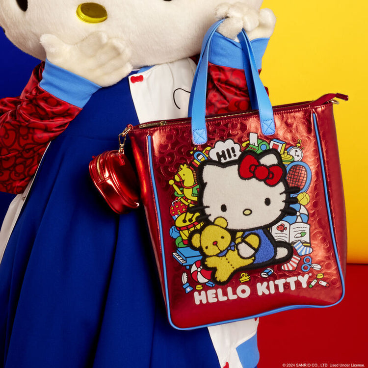Borsa e Portafoglio Hello Kitty 50° Anniversario Loungefly - LOUNGEFLY - Model Kit