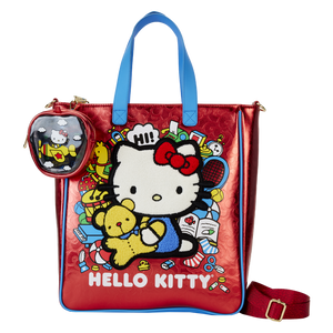 Borsa e Portafoglio Hello Kitty 50° Anniversario Loungefly - LOUNGEFLY - Model Kit