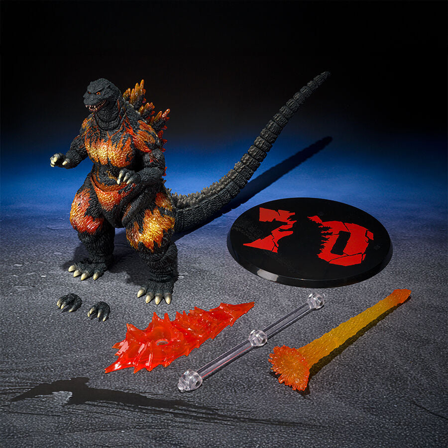 [PREORDINE] S.H. MonsterArts Godzilla 1995 70th Anniversary - Action Figure 16cm - TAMASHII NATIONS - Model Kit
