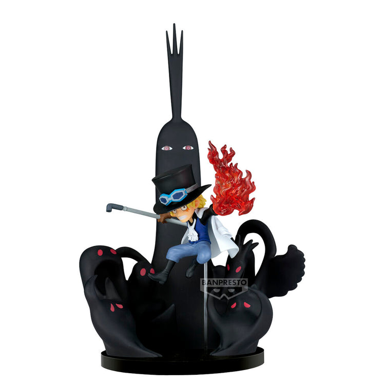Action Figure Sabo & Cinque Astri di Saggio World Collectable - One Piece 14cm - BANPRESTO - Model Kit
