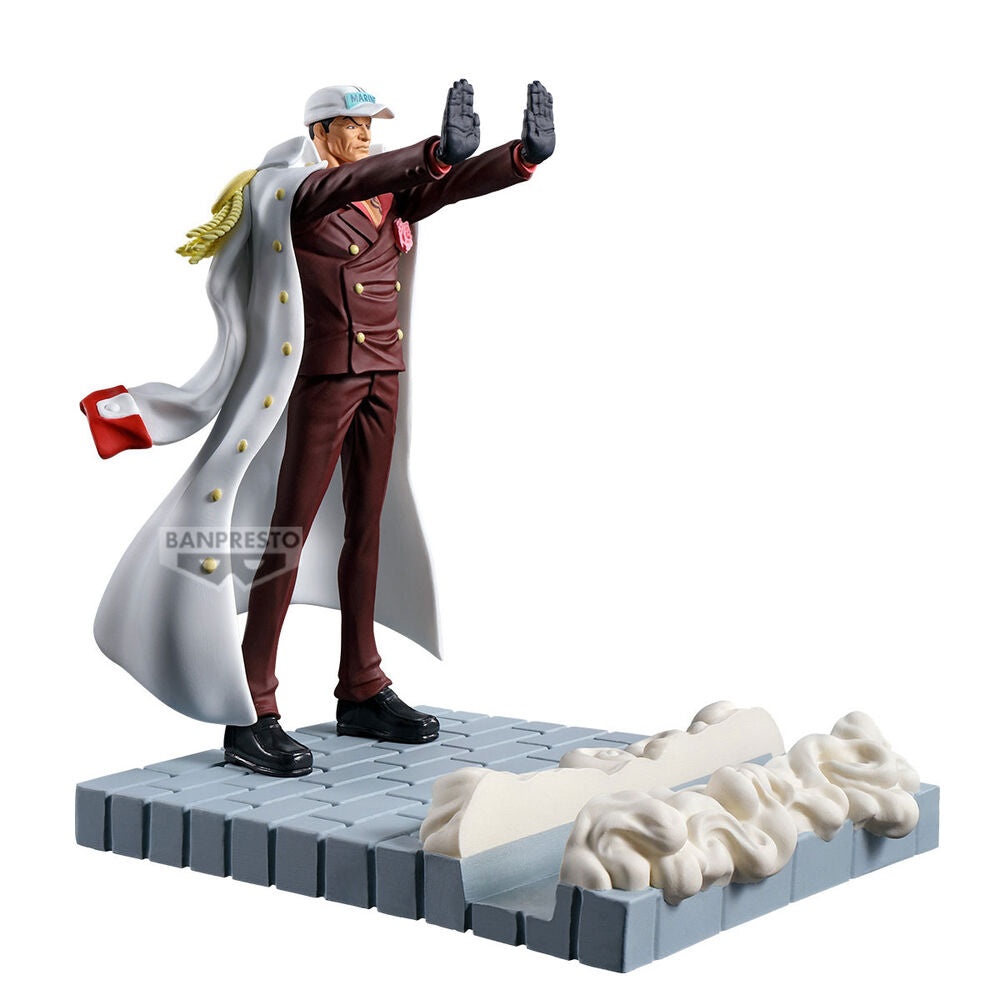 Action Figure Akainu Sakazuki One Piece 12cm - Banpresto - BANPRESTO - Model Kit