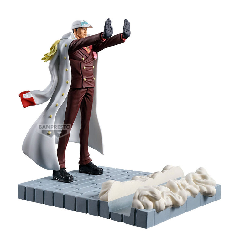 Action Figure Akainu Sakazuki One Piece 12cm - Banpresto - BANPRESTO - Model Kit