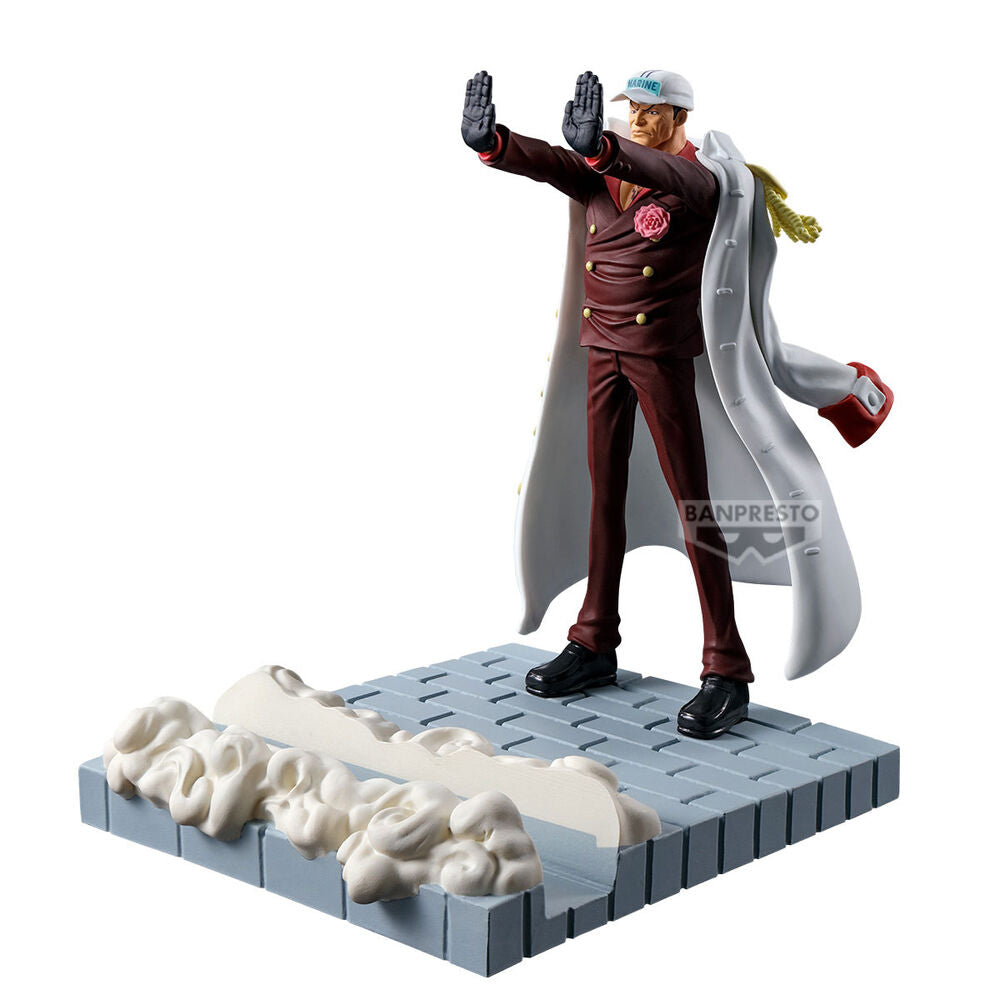 Action Figure Akainu Sakazuki One Piece 12cm - Banpresto - BANPRESTO - Model Kit
