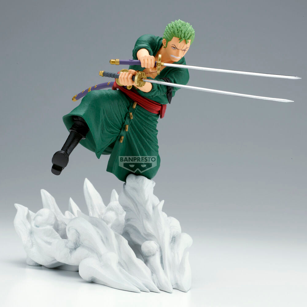 Figura Roronoa Zoro Senkozekkei - One Piece - 15cm - BANPRESTO - Model Kit