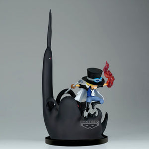 Action Figure Sabo & Cinque Astri di Saggio World Collectable - One Piece 14cm - BANPRESTO - Model Kit