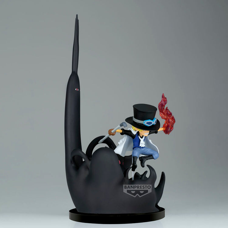 Action Figure Sabo & Cinque Astri di Saggio World Collectable - One Piece 14cm - BANPRESTO - Model Kit