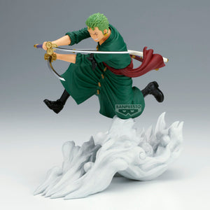 Figura Roronoa Zoro Senkozekkei - One Piece - 15cm - BANPRESTO - Model Kit