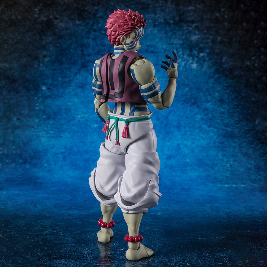 [PREORDINE] S.H. Figuarts Akaza Demon Slayer Kimetsu no Yaiba - Action Figure 14,5cm
