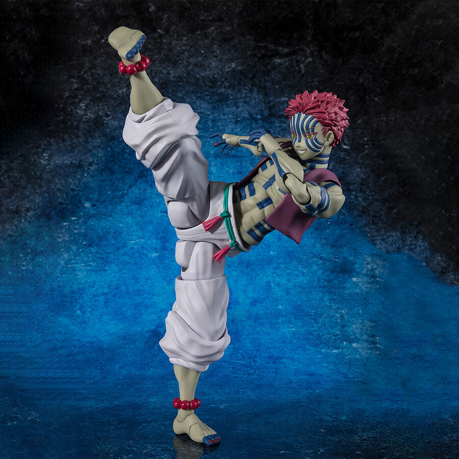 [PREORDINE] S.H. Figuarts Akaza Demon Slayer Kimetsu no Yaiba - Action Figure 14,5cm