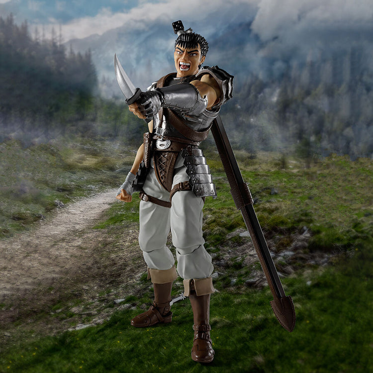 [PREORDINE] S.H. Figuarts: Guts The Band of the Hawk - Berserk - 16cm - TAMASHII NATIONS - Model Kit