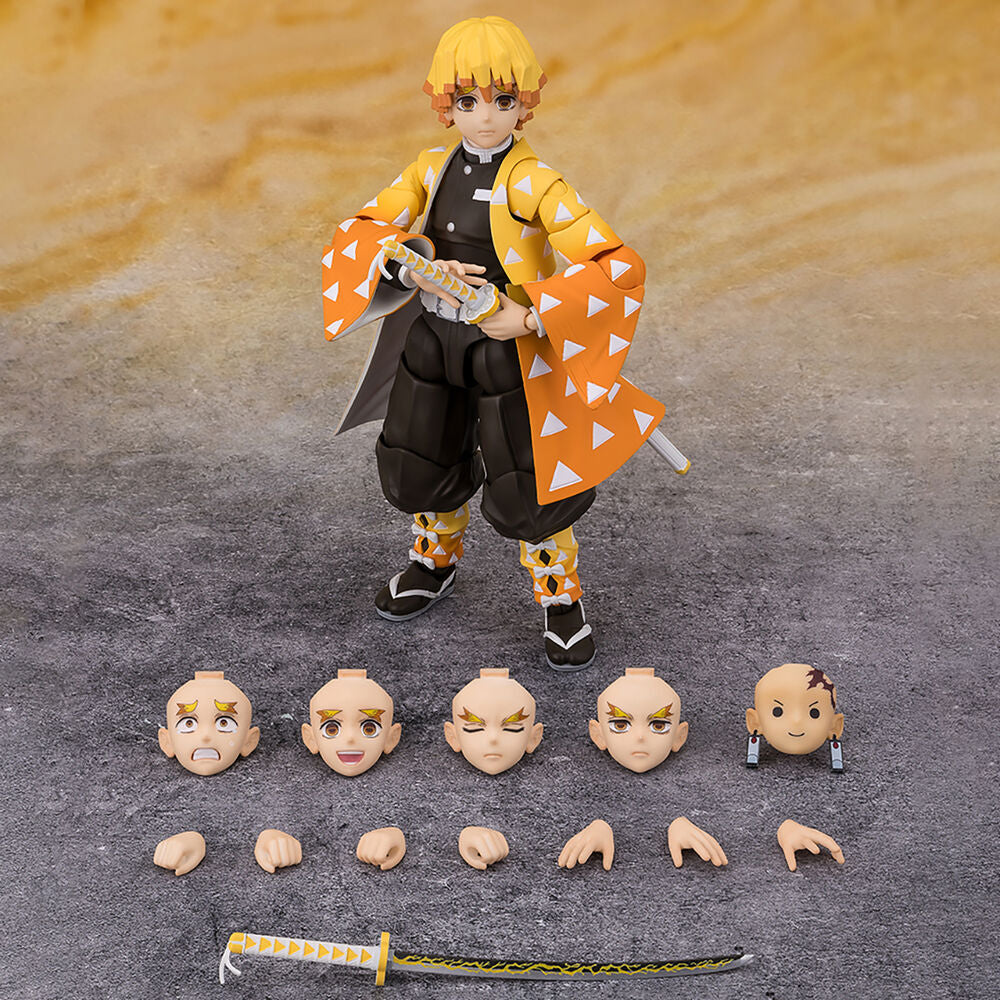 [PREORDINE] Figura Zenitsu Agatsuma S.H. Figuarts - Demon Slayer 14cm