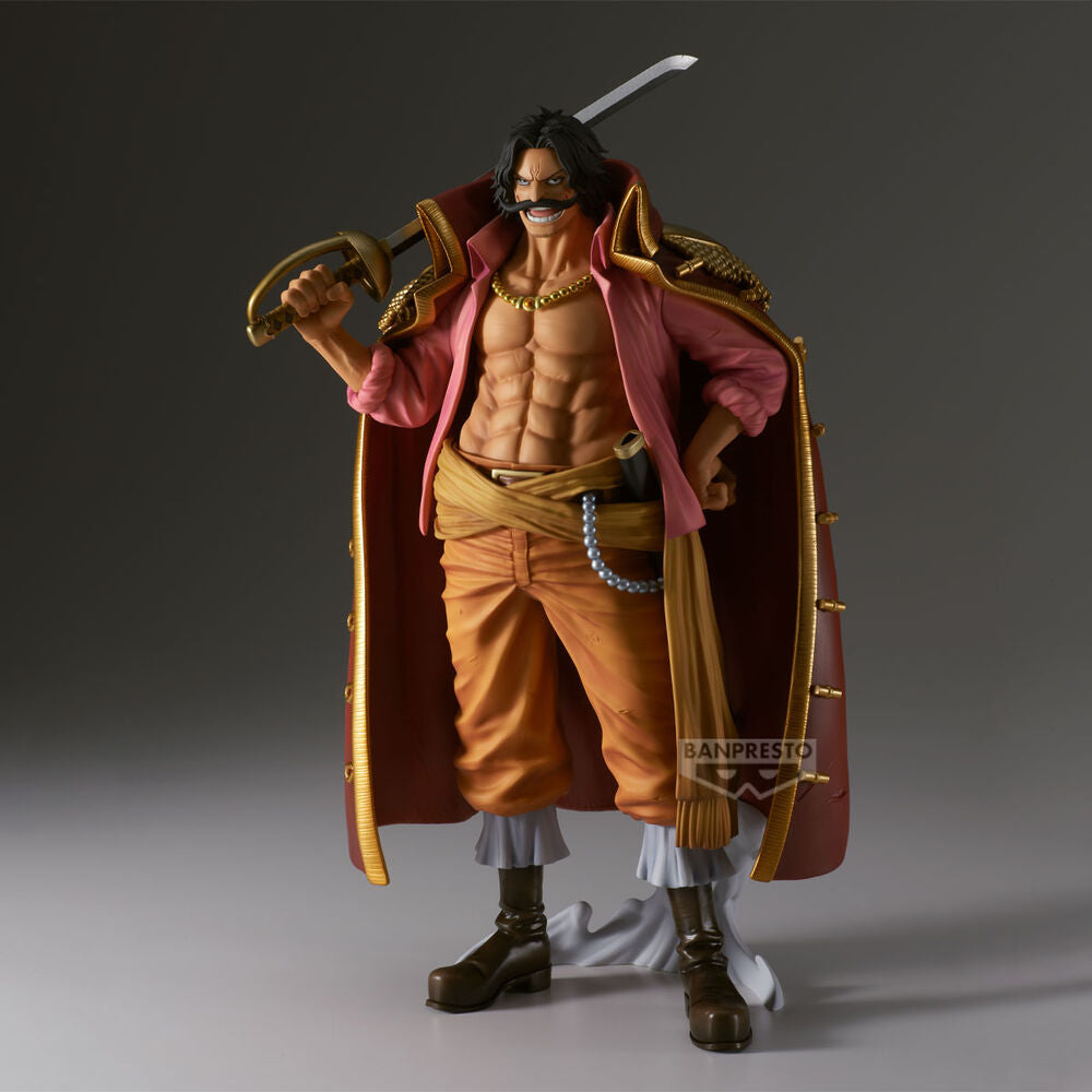 Action Figure Gol D. Roger The Brush - One Piece 30cm - BANPRESTO - Model Kit