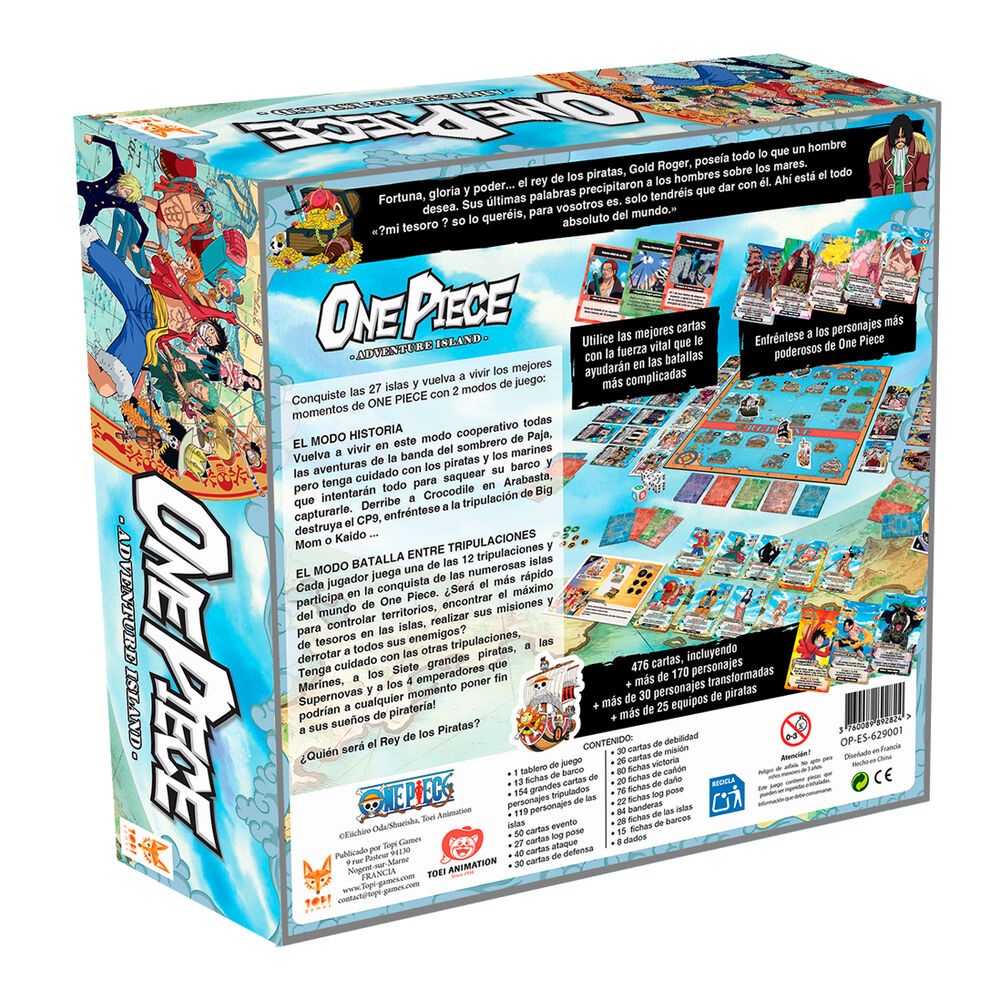 [PREORDINE] One Piece - Gioco da Tavolo Isola delle Avventure (Edizione Spagnola) - TOPI GAMES - Model Kit