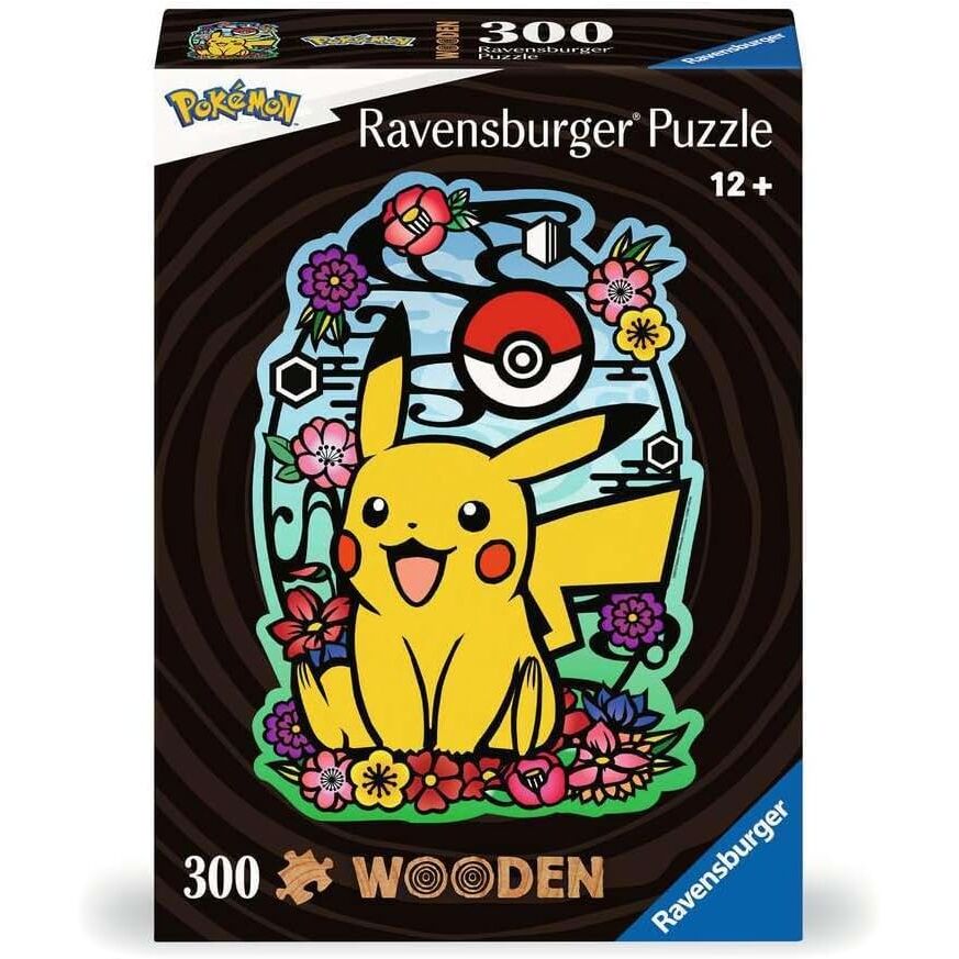 [PREORDINE] Puzzle in Legno Pikachu Pokémon 300 Pezzi Ravensburger - RAVENSBURGER - Model Kit