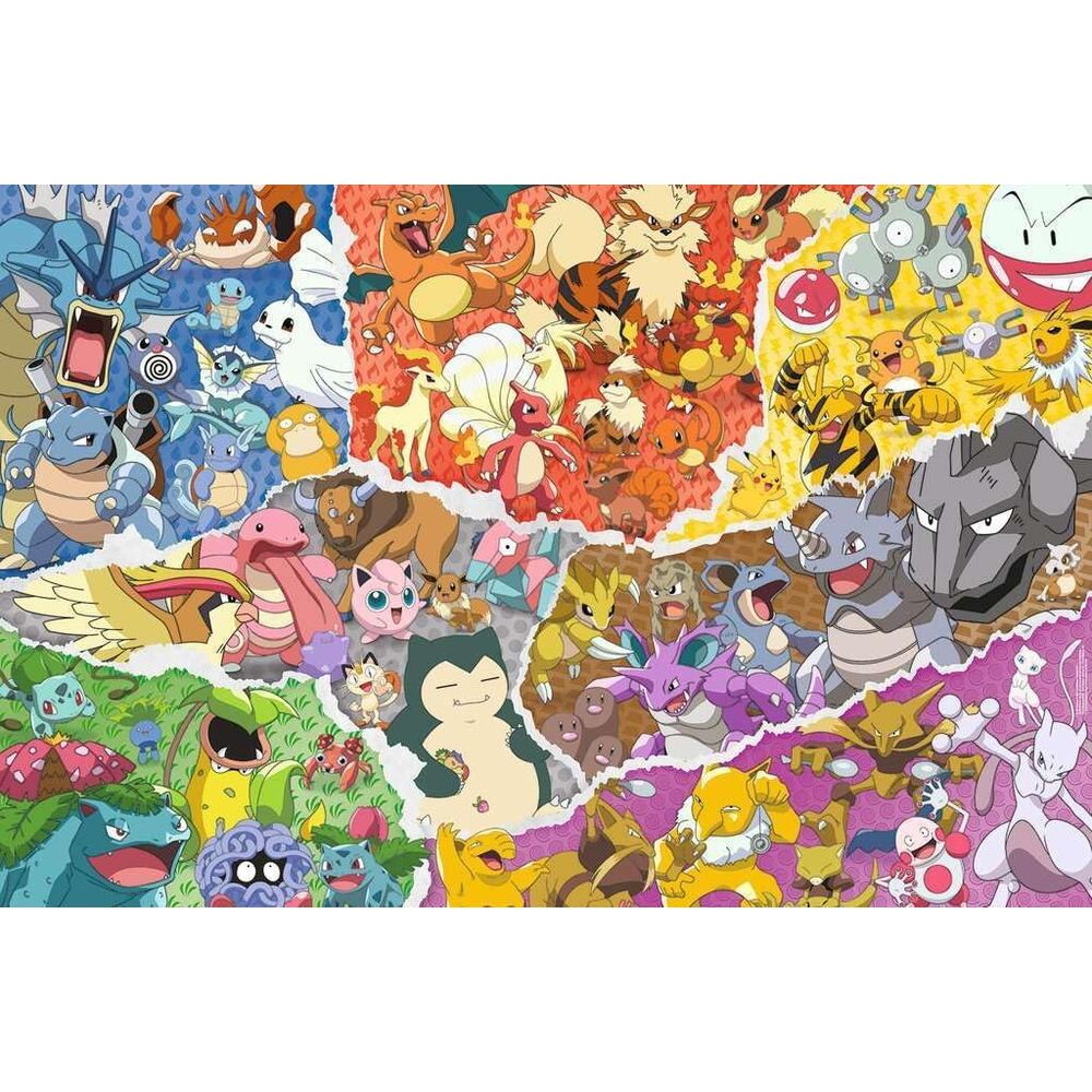 Puzzle Pokémon Ravensburger 5000 Pezzi - Edizione Gigante