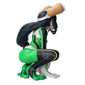 Figura Tsuyu Asui Glitter & Glamours: My Hero Academia - 14cm - BANPRESTO - Model Kit