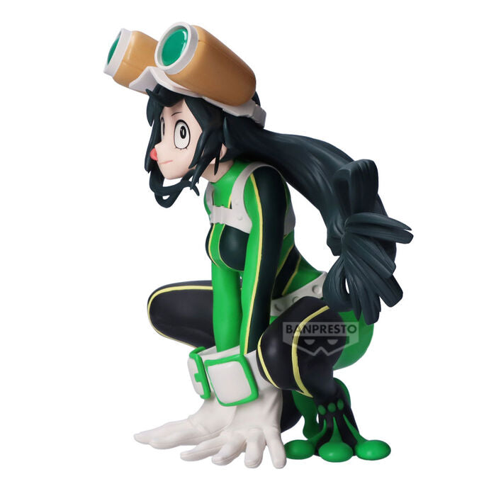 Figura Tsuyu Asui Glitter & Glamours: My Hero Academia - 14cm - BANPRESTO - Model Kit