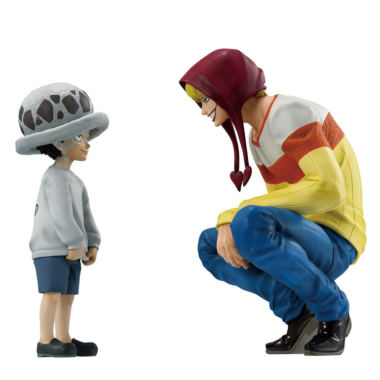 Ichibansho: Trafalgar Law & Corazon - Statuetta One Piece 11cm - BANPRESTO - Model Kit