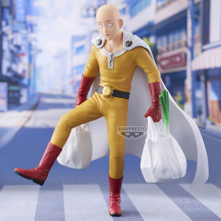 Action Figure Saitama - One Punch Man 20cm - Banpresto - BANPRESTO - Model Kit