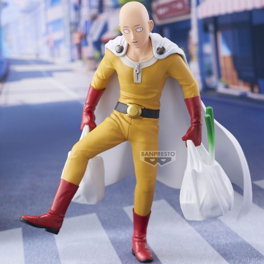 Action Figure Saitama - One Punch Man 20cm - Banpresto - BANPRESTO - Model Kit